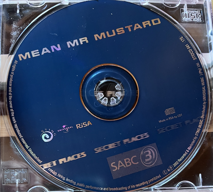 Mean Mr Mustard - Secret Places STIDCD041