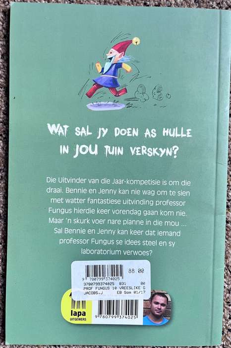 6 Professor Fungus books - Jaco Jacobs en Johann Strauss