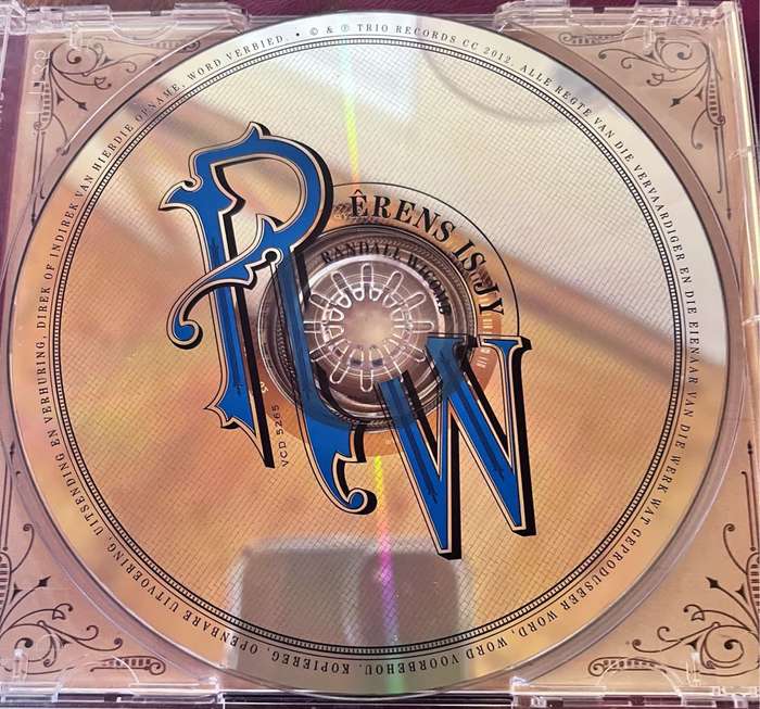 Randall Wicomb, Êrens Is Jy, Sing Oor Die Liefde (VCD 5265)