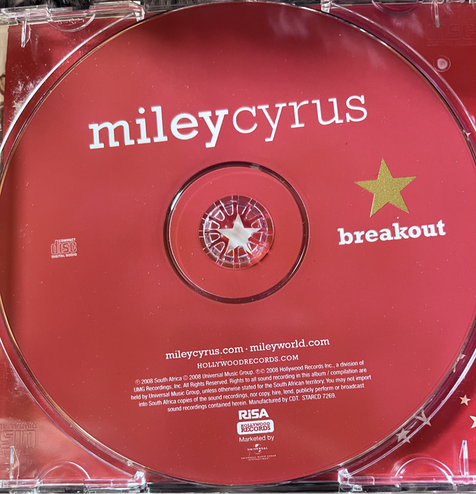 Miley Cirus - Breakout STARCD7269