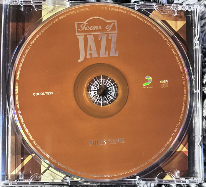 Miles Davis - Icons of Jazz CD