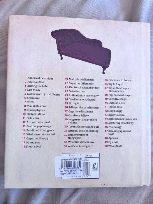 50 ideas you really need to know psychology 9781848667372