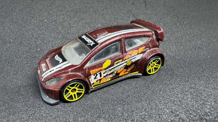 '12 Ford Fiesta 2015 Hot Wheels HW Off-Road Road Rally (Loose)