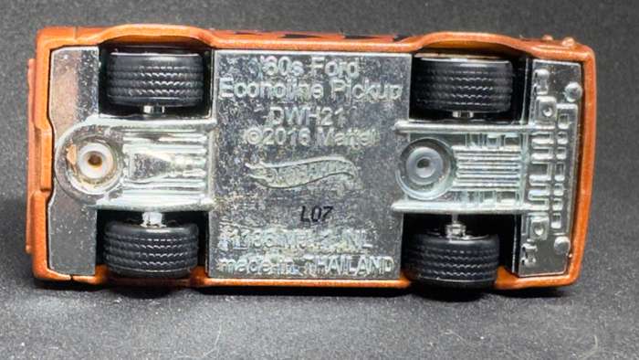 60s Ford Econoline Pickup (Loose) - 2018 50th Anniversary - Favorites 3/10