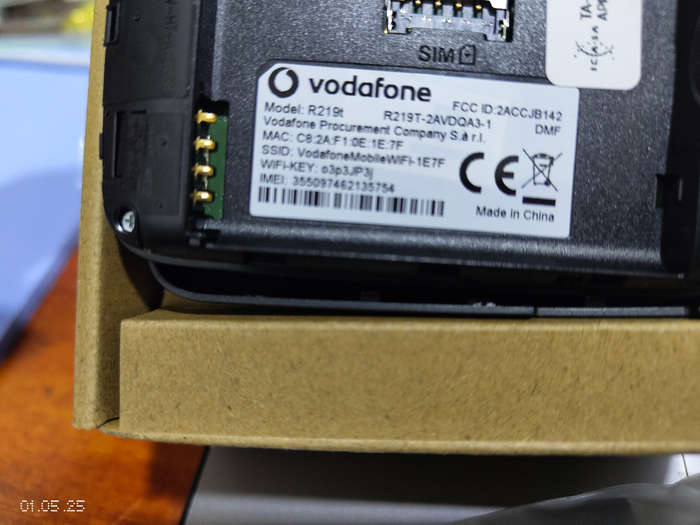 Vodafone R219t  4G mobile wi-fi router All network