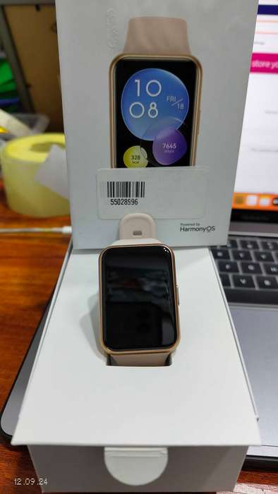 Huawei Watch Fit 2 in Rose Gold Color