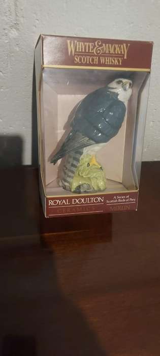 The last of Royal Doulton Osprex  Whyte & Mackay Decanter  A series of Scottish Birds of Prey.