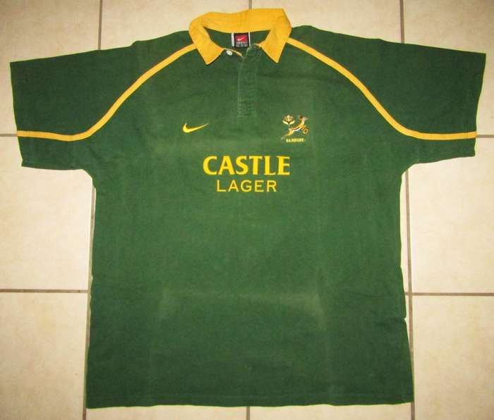 Old Nike Springbok Rugby Jersey - Size 2XL