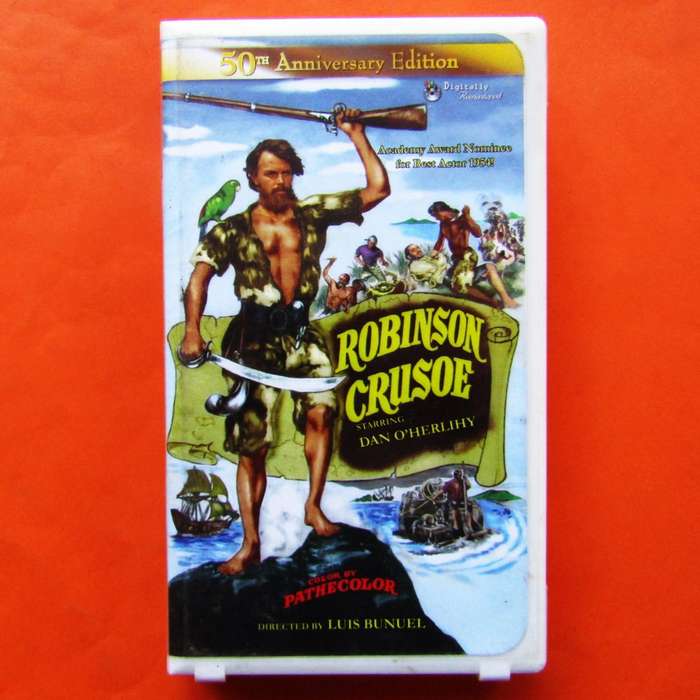 Robinson Crusoe - 50th Anniversary Edition - Movie VHS Tape (2004)