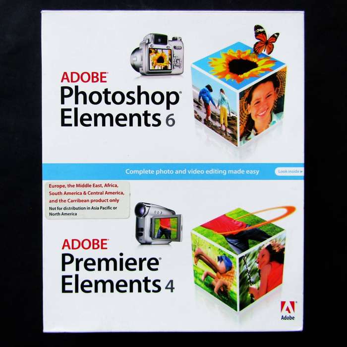 Adobe Photoshop Elements 6 and Premiere Elements 4 - Software Programs