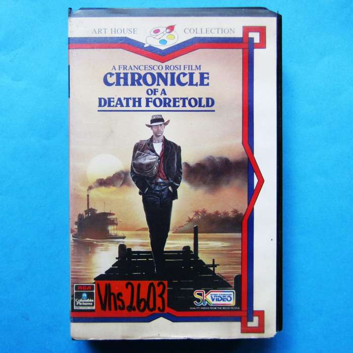 Chronicle of a Death Foretold - Movie VHS Tape (1990)