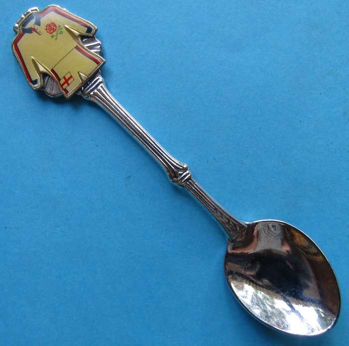 Old England Rugby Crested Spoon