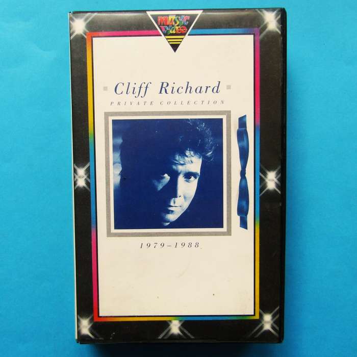 Cliff Richard - Private Collection - VHS Video Tape (1988)