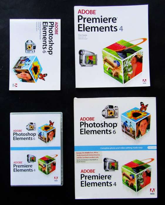Adobe Photoshop Elements 6 and Premiere Elements 4 - Software Programs