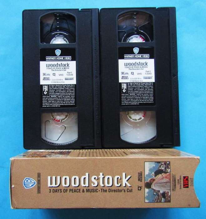Woodstock - Double VHS Tape Box Set (1994)