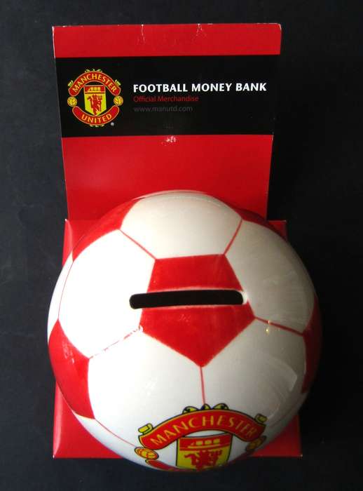 1997 Manchester United Football Money Bank