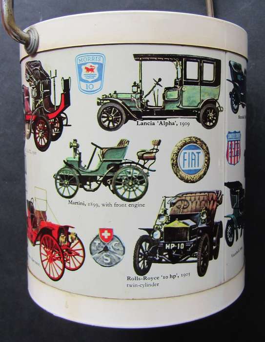 Vintage Automobiles Ice Bucket