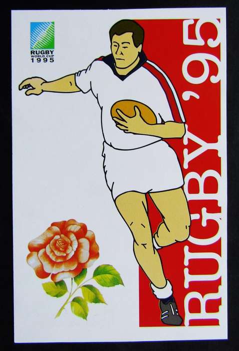 Full Set of 16 Rugby World Cup 1995 Postcards