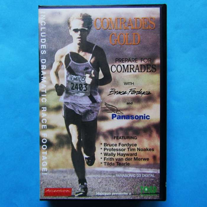 Comrades Gold - Bruce Fordyce - VHS Video Tape (1993)
