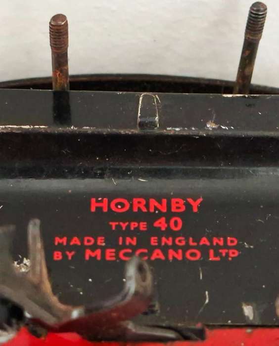 Vintage Hornby Tin Plate Train Set - Made in England by Meccano