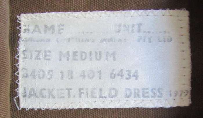 1977 SADF Border War Bush Jacket - Big Medium Size