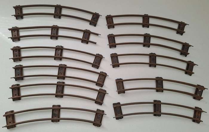 Vintage Hornby Tin Plate Train Set - Made in England by Meccano