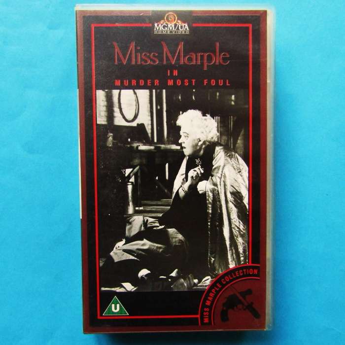 Miss Marple - Murder Most Foul - VHS Video Tape (1990)