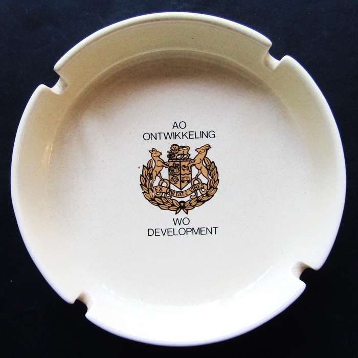 SADF Warrant Officer Development Ashtray