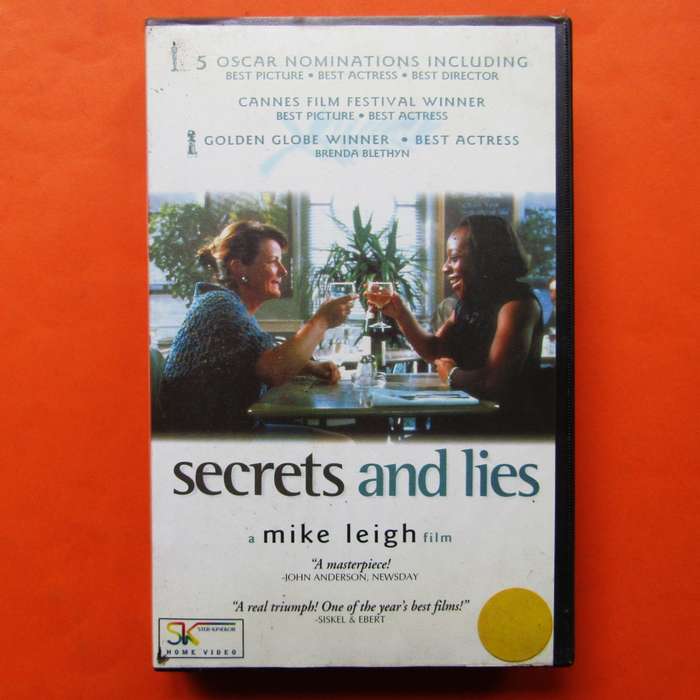 Secrets & Lies - Movie VHS Tape (1997)