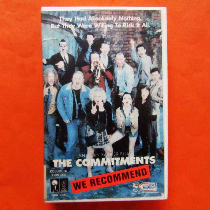 The Commitments - Music Movie VHS Tape (1992)