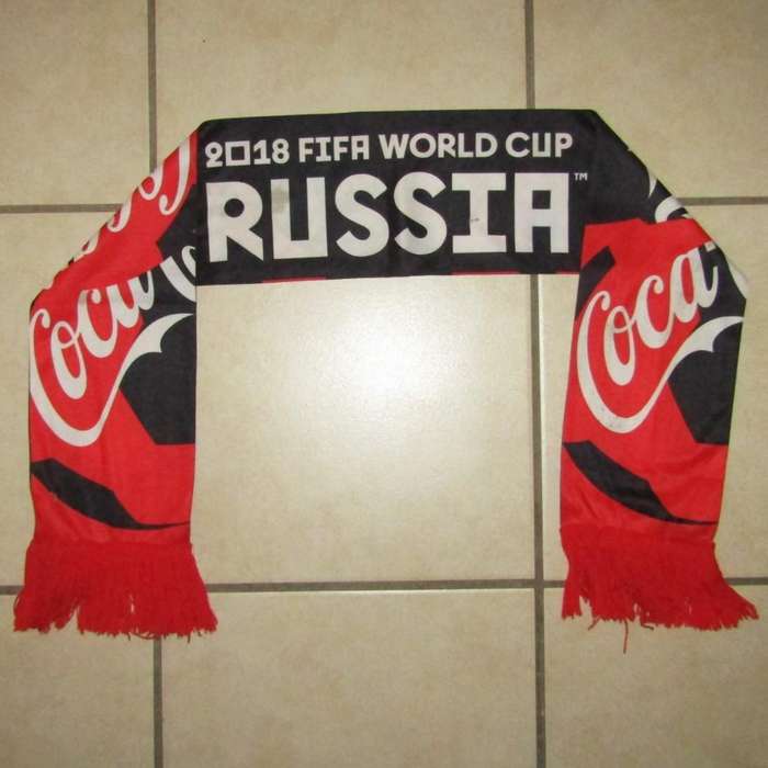 2018 FIFA World Cup Coca Cola Scarf