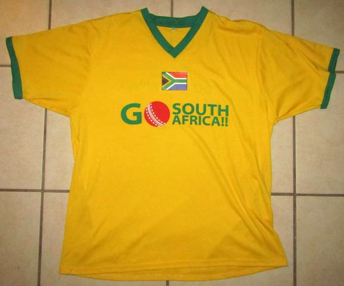 Old SA Cricket Supporter Jersey - Large Size