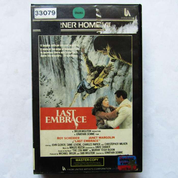 Last Embrace - Movie VHS Tape (1984)