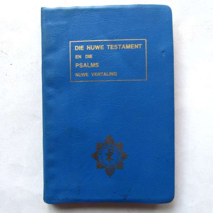 1992 SA Police Afrikaans Pocket Bible