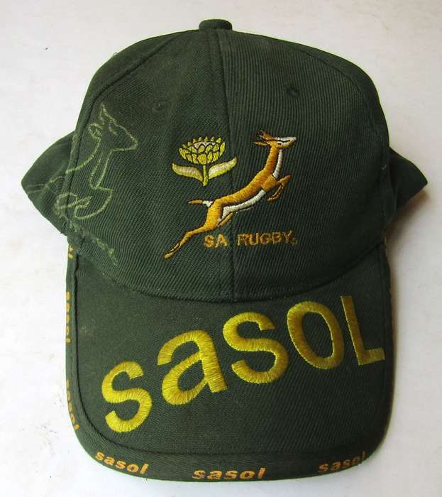 Old Sasol Springbok Rugby Cap