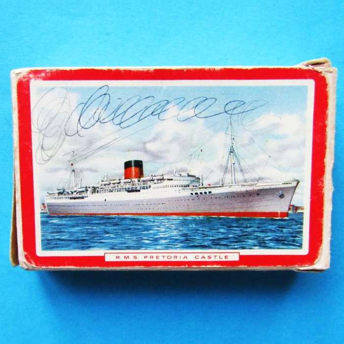 Old Union Castle Shipping Line RMS Pretoria Castle Pack of Playing Cards