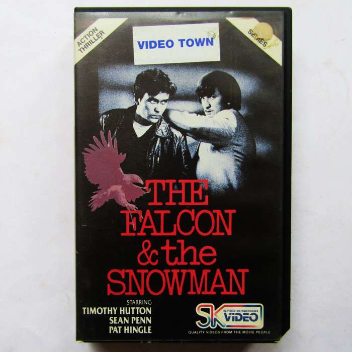 The Falcon and the Snowman - Sean Penn - Crime Movie VHS Tape (1994)