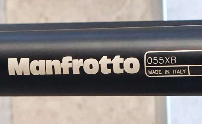 Manfrotto 055XB Tripod with 804RC2 Tilt Head