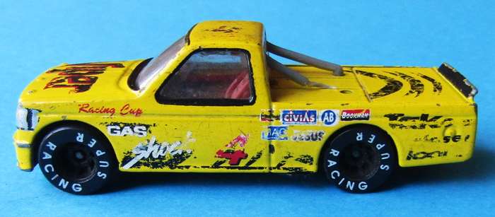 Old Yellow Viper Racing Truck