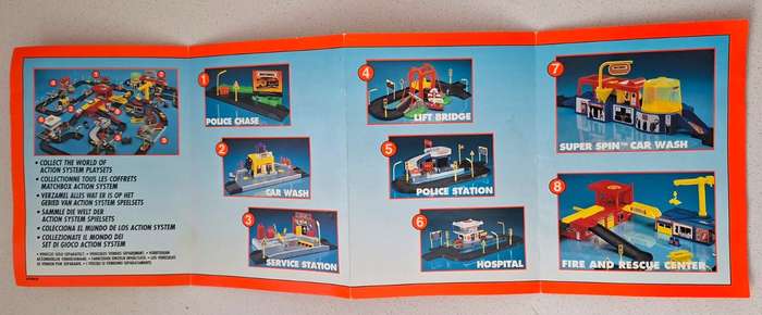 1995 Matchbox Action System Pamphlet