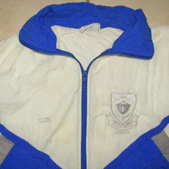 Old Team South Africa Karate Tracksuit Jacket