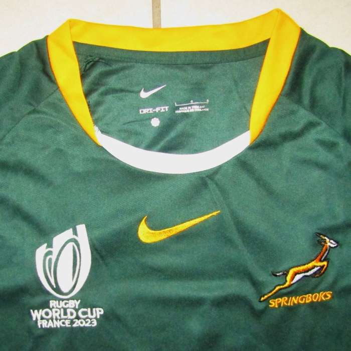 2023 World Cup Springbok Rugby Jersey - Large Size