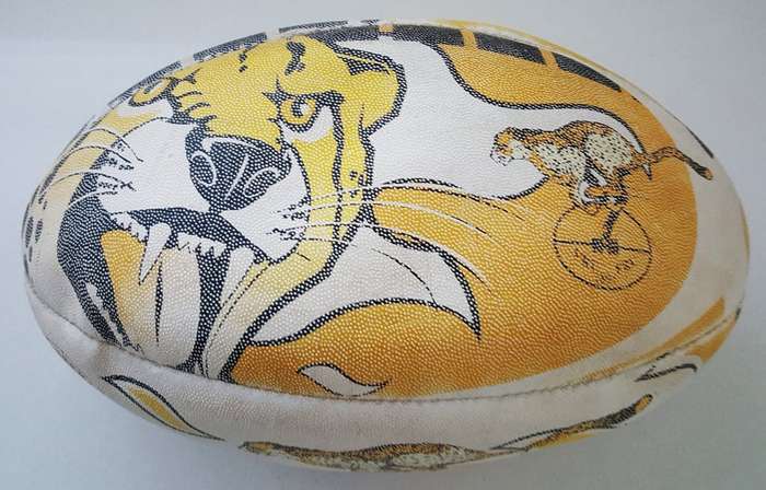 Old Free State Cheetahs Full Size Rugby Ball