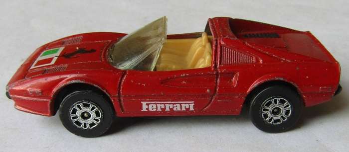 Old Corgi Ferrari 308 GTS Car