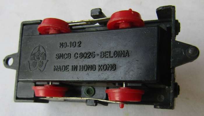 Old Made in Hong Kong SNCB Belgina Train Locomotive