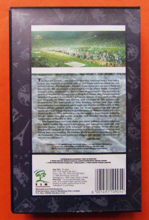 Olympic Experience - VHS Video Tape (1988)