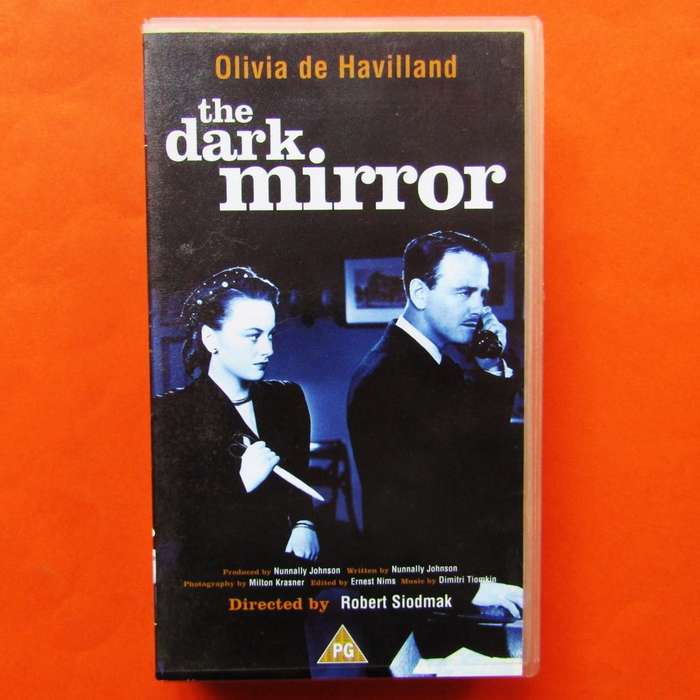 The Dark Mirror - Horror Movie VHS Tape (1998)