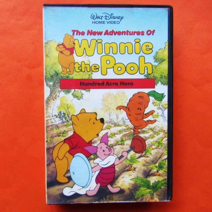 Winnie the Pooh - Hundred Acre Hero - Disney VHS Tape (1989)