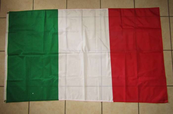 Old Italy Country Flag
