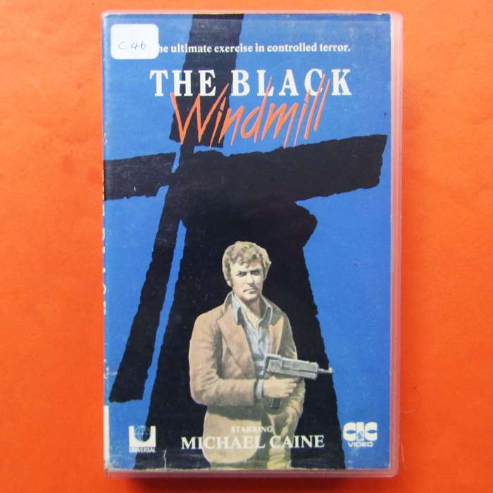 The Black Windmill - Michael Caine - Movie VHS Tape (1982)